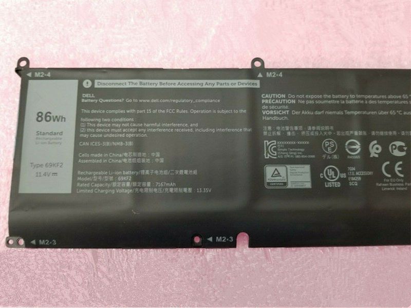 DELL Replacement Battery 69KF2