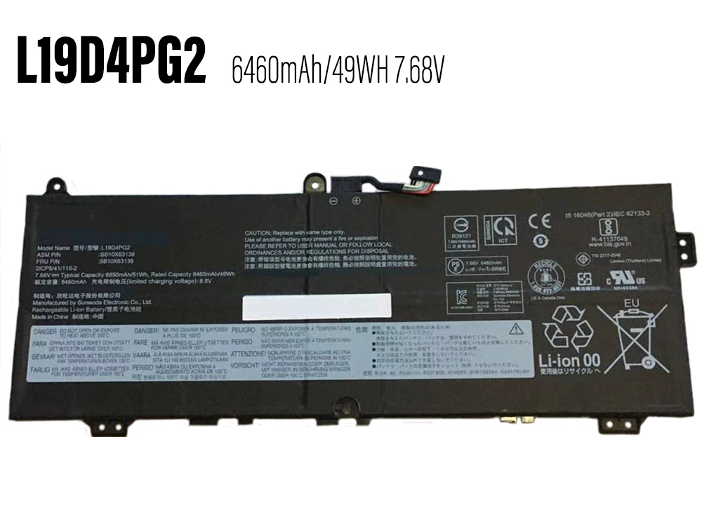 LENOVO Replacement Battery L19D4PG2
