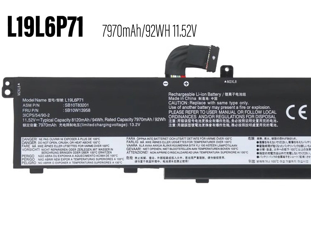 LENOVO Replacement Battery L19L6P71